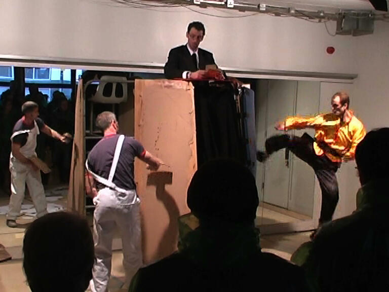 30 Minute Performance Lecture, Greenroom, Manchester, 2006.